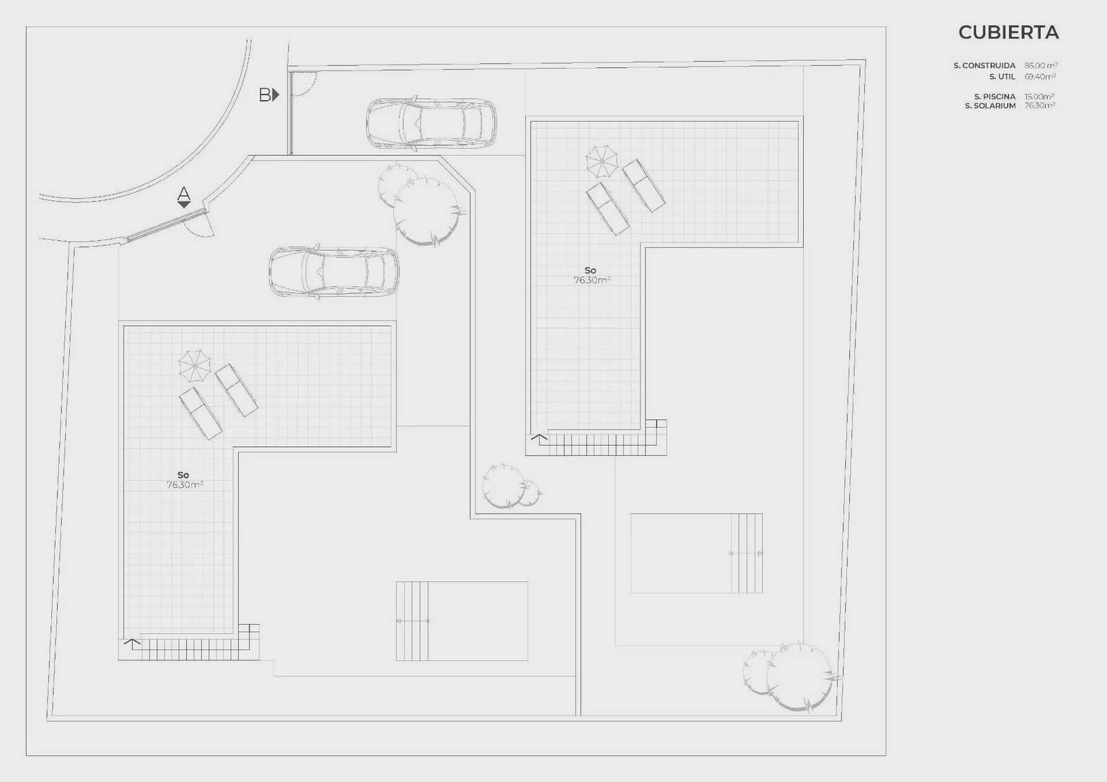 Chalet de 3 habitaciones en Mazarrón en venta con piscina garaje - 309.900 € (Ref: 10145185)