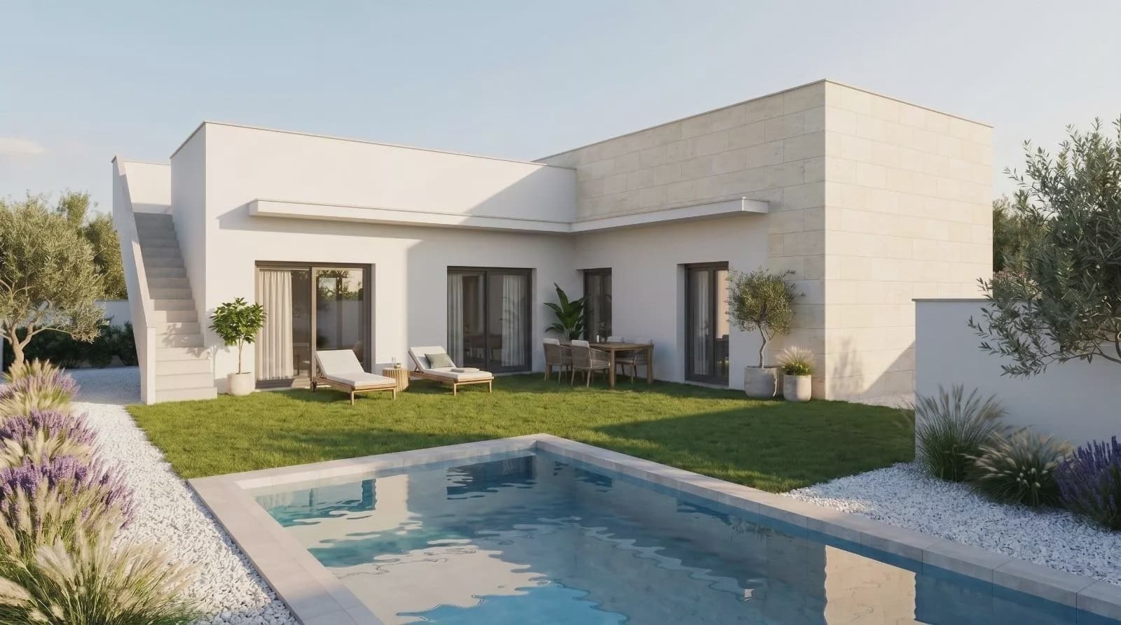 Chalet de 3 habitaciones en Mazarrón en venta con piscina garaje - 309.900 € (Ref: 10145185)