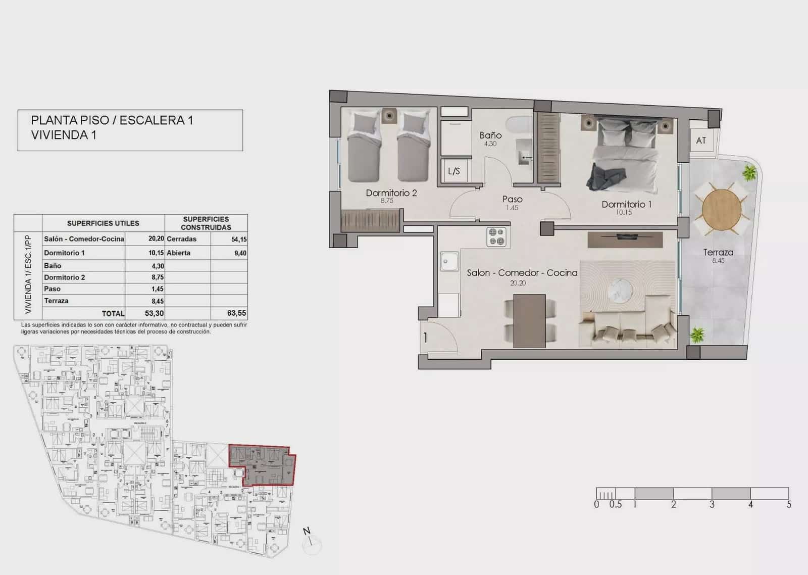 2 soverom Leilighet til salgs i Santa Pola med svømmebasseng garasje - € 235 000 (Ref: 10150154)
