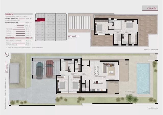 Chalet de 4 habitaciones en Ciudad Quesada, Rojales en venta con piscina garaje - 799.000 € (Ref: 10158869)