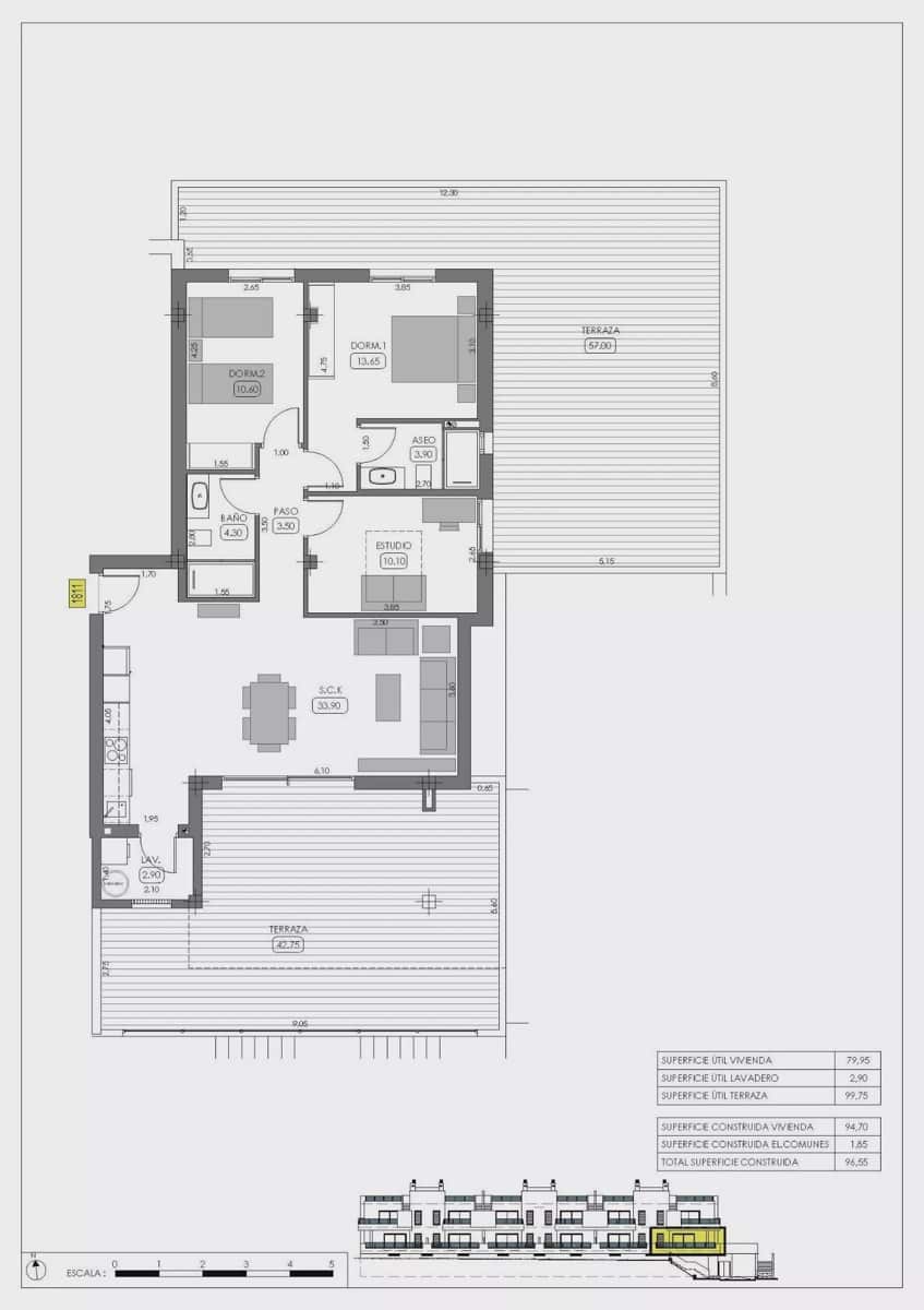3 bedroom Bungalow for sale in Algorfa with pool - € 363,000 (Ref: 10166613)