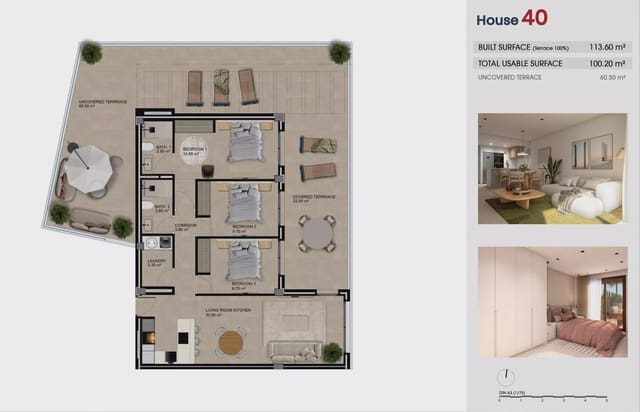 3 sypialnia Apartament na sprzedaż w Puerto Deportivo, Guardamar del Segura z basenem garażem - 499 000 € (Ref: 10171721)