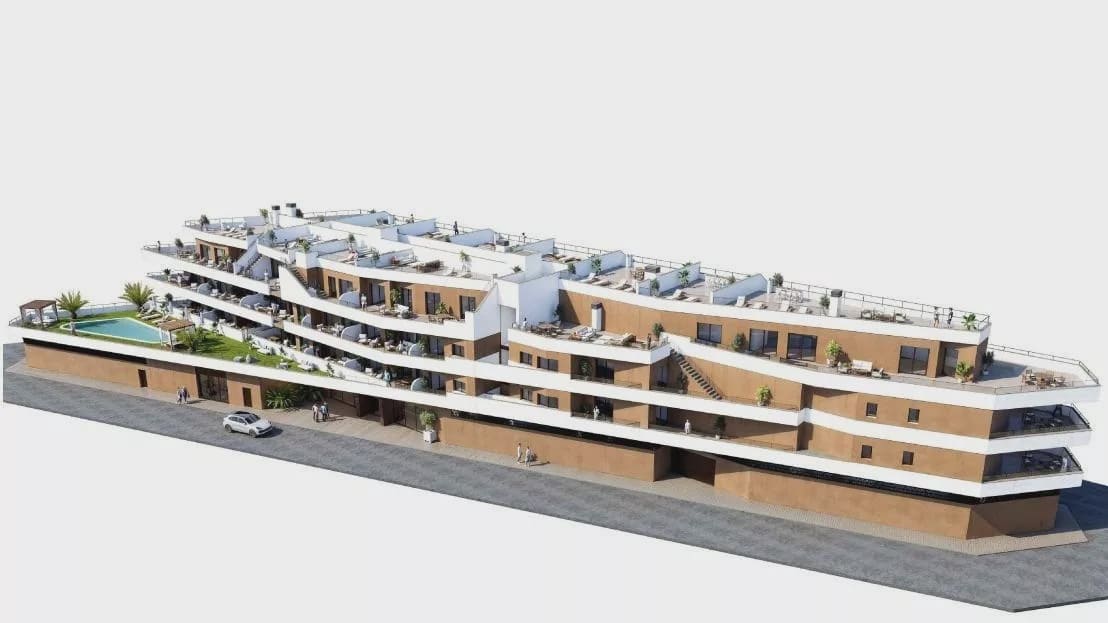 1 soveværelse Lejlighed til salg i Formentera del Segura med swimmingpool garage - € 150.000 (Ref: 10177485)