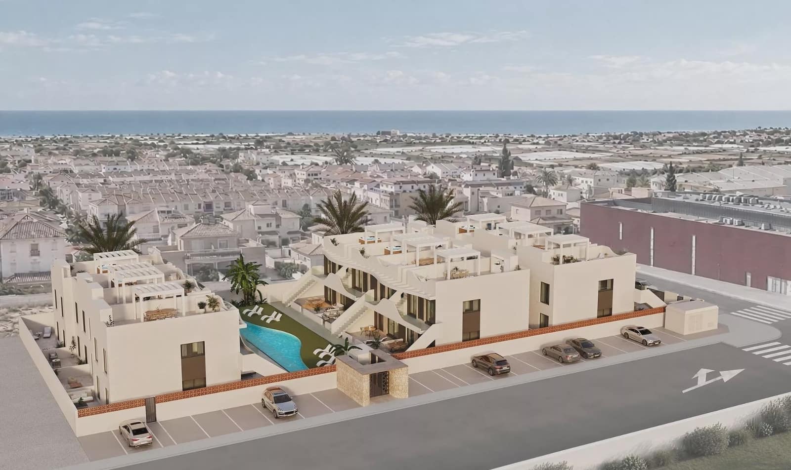 3 sovrum Bungalow till salu i Pilar de la Horadada med pool garage - 305 000 € (Ref: 10177491)