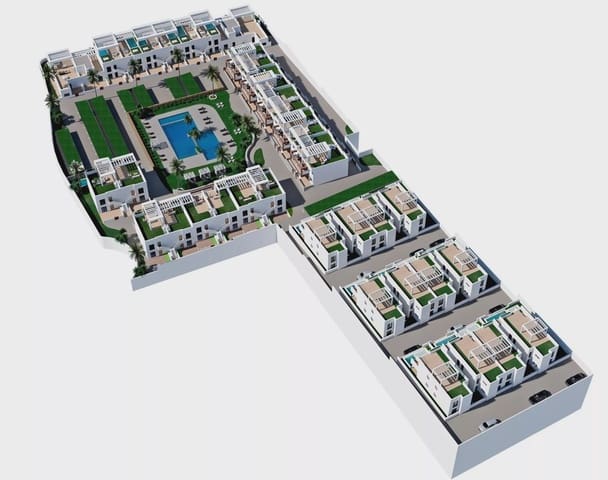 3 soverom Bungalow til salgs i Balcón de Finestrat - Terra Marina, Finestrat med svømmebasseng garasje - € 439 900 (Ref: 10181653)