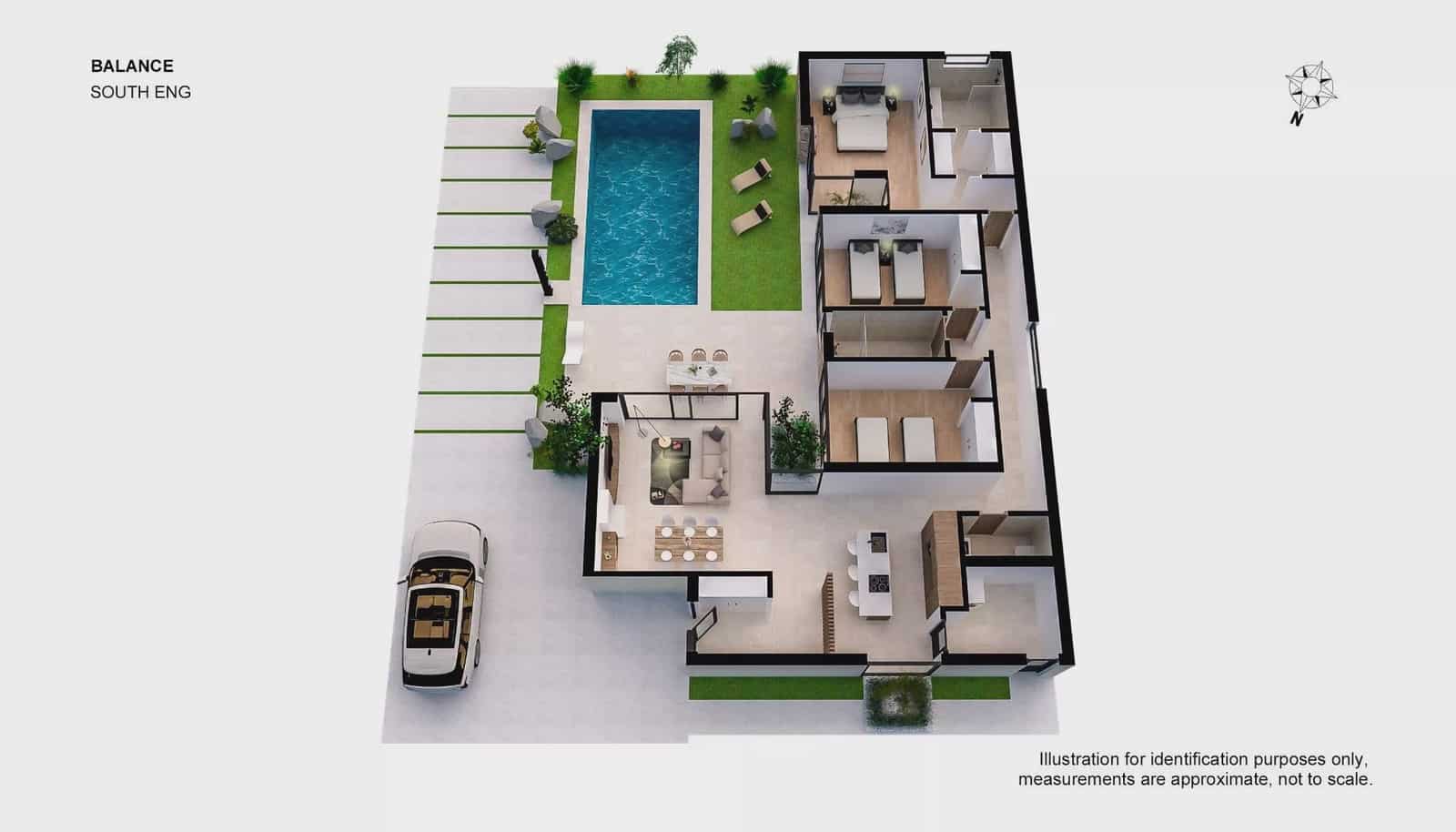 3 sypialnia Willa na sprzedaż w Banos y Mendigo z basenem garażem - 548 000 € (Ref: 7915591)