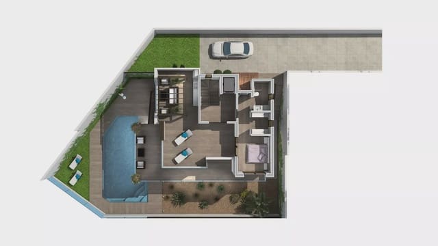 3 sovrum Villa till salu i Ciudad Quesada, Rojales med pool garage - 852 000 € (Ref: 7915670)