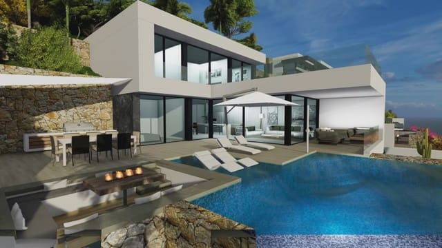 4 sypialnia Willa na sprzedaż w Maryvilla, Calpe / Calp z basenem - 1 550 000 € (Ref: 7915686)