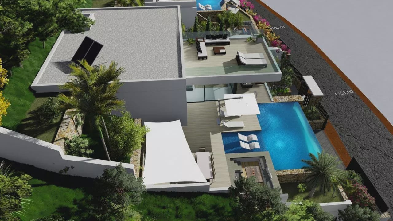 4 Zimmer Villa zu verkaufen in Calpe / Calp mit Pool - 1.550.000 € (Ref: 7915686)