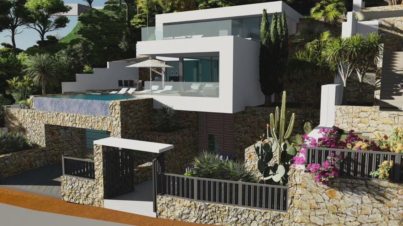 4 Zimmer Villa zu verkaufen in Calpe / Calp mit Pool - 1.550.000 € (Ref: 7915686)