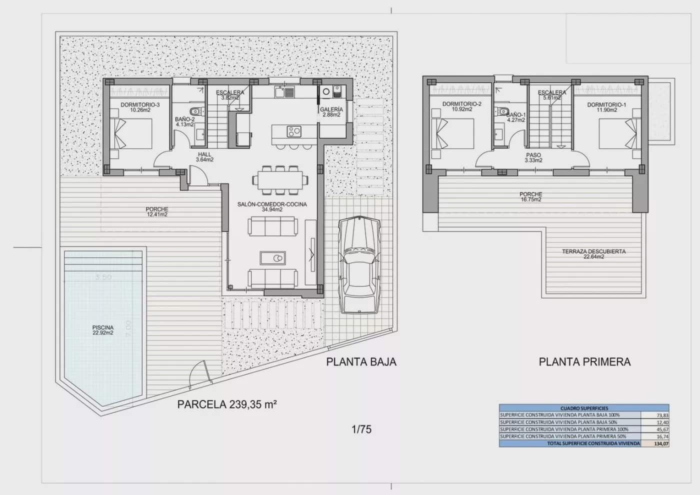3 bedroom Villa for sale in Benijofar with pool garage - € 586,000 (Ref: 7915699)