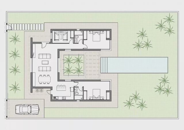 3 soveværelse Villa til salg i Benijófar med swimmingpool - € 657.000 (Ref: 7915701)
