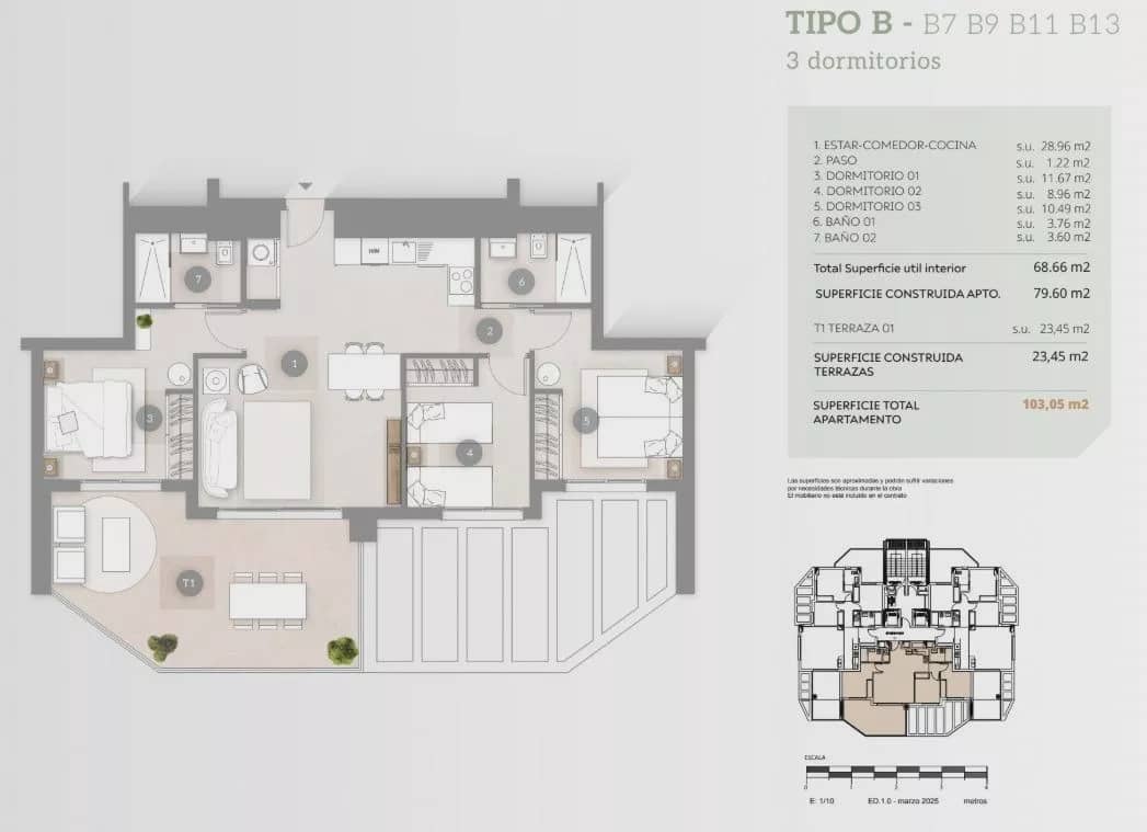 3 soverom Leilighet til salgs i Calpe / Calp med svømmebasseng garasje - € 670 000 (Ref: 7915842)