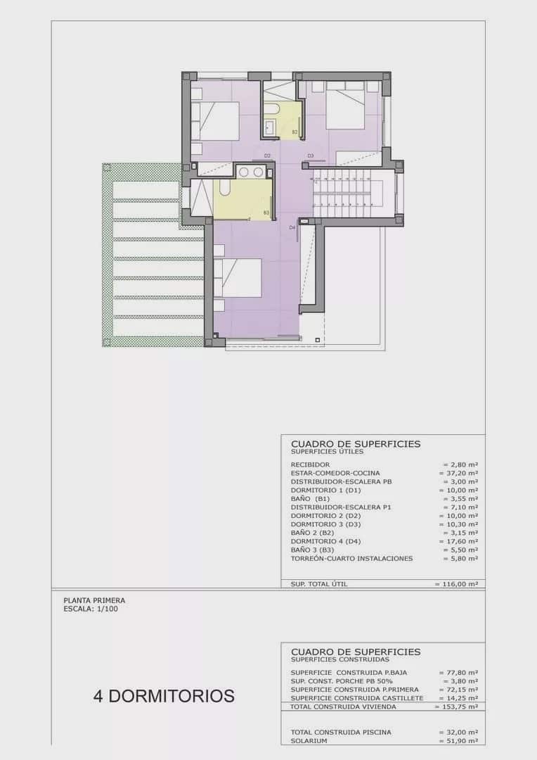 4 quarto Moradia para venda em Playa Honda com piscina garagem - 742 000 € (Ref: 7915882)