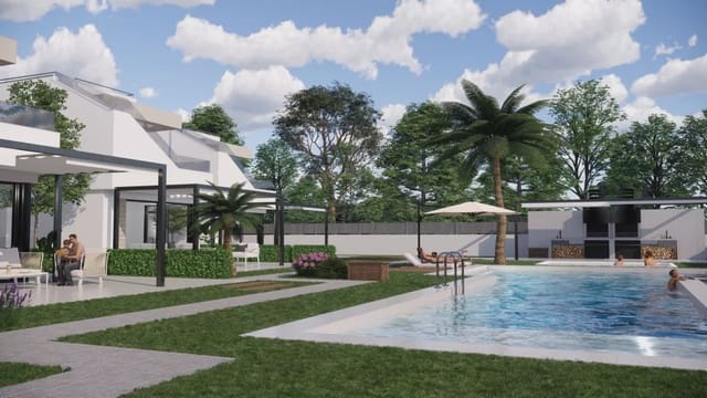 3 soverom Villa til salgs i Pinar de Campoverde, Pilar de la Horadada med svømmebasseng garasje - € 420 000 (Ref: 7915924)