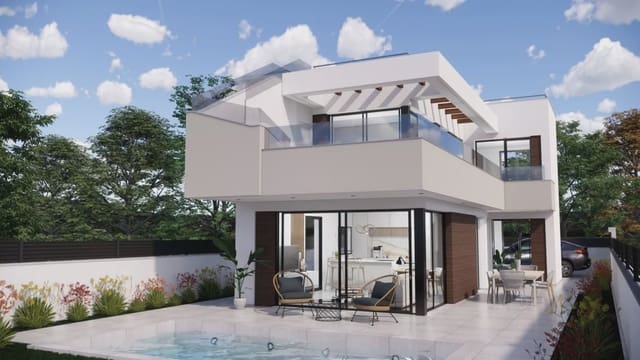 3 soverom Villa til salgs i Pinar de Campoverde, Pilar de la Horadada med svømmebasseng garasje - € 460 000 (Ref: 7915926)