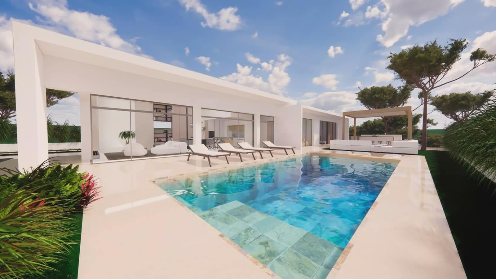 3 soveværelse Villa til salg i Pilar de la Horadada med swimmingpool garage - € 845.000 (Ref: 7915971)