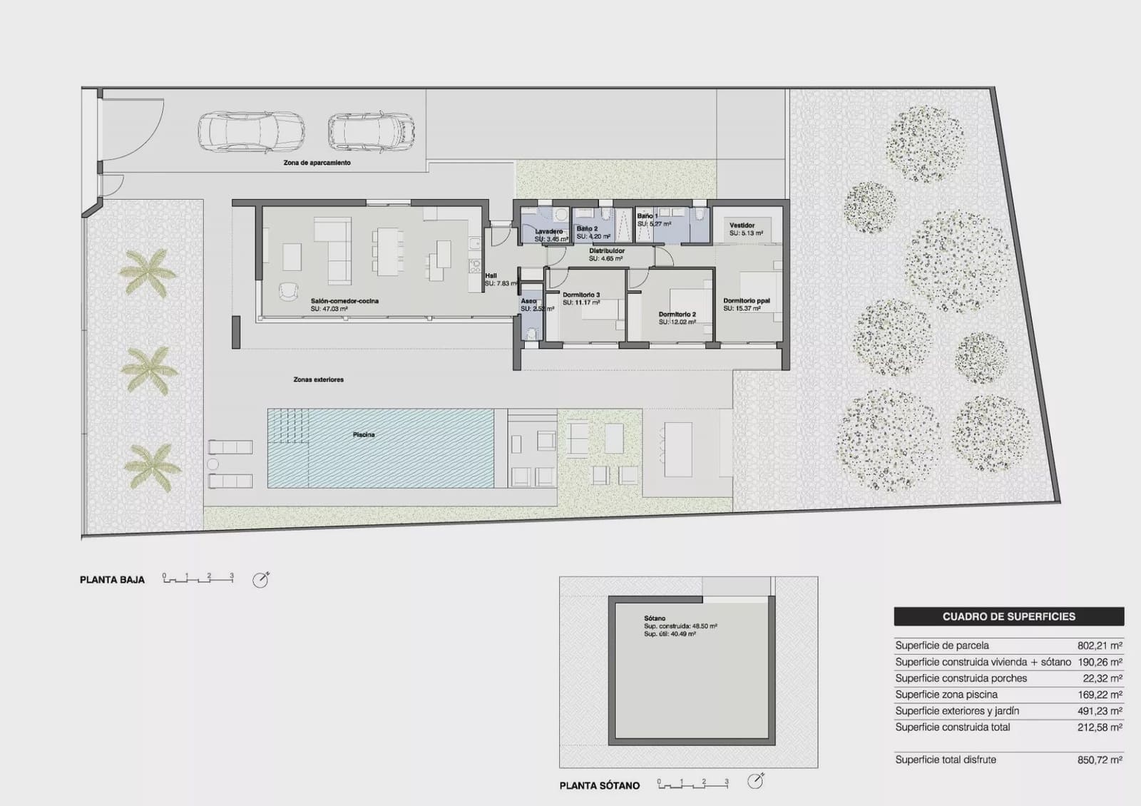 3 soveværelse Villa til salg i Pilar de la Horadada med swimmingpool garage - € 845.000 (Ref: 7915971)
