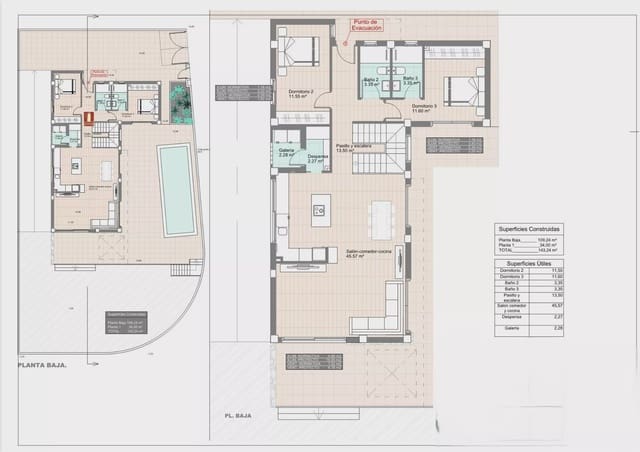 3 soverom Villa til salgs i San Fulgencio med svømmebasseng garasje - € 873 000 (Ref: 7915972)