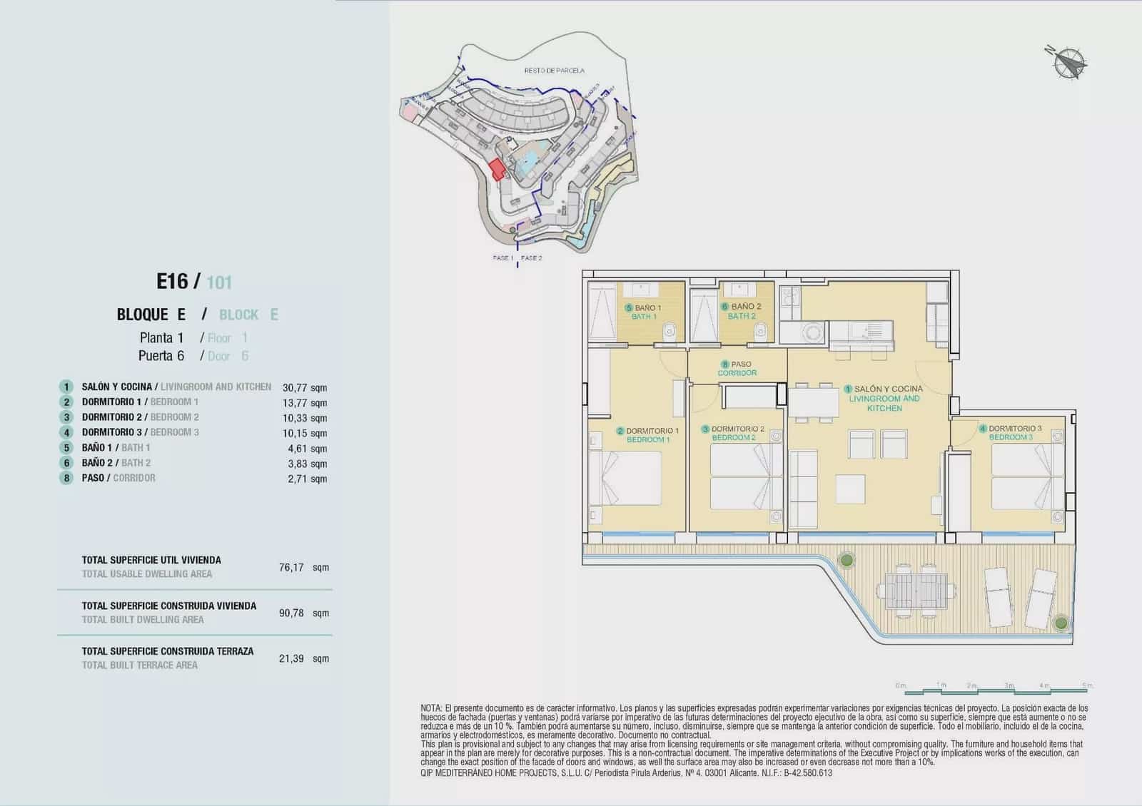 3 bedroom Apartment for sale in Aguilas with pool - € 431,000 (Ref: 7916001)