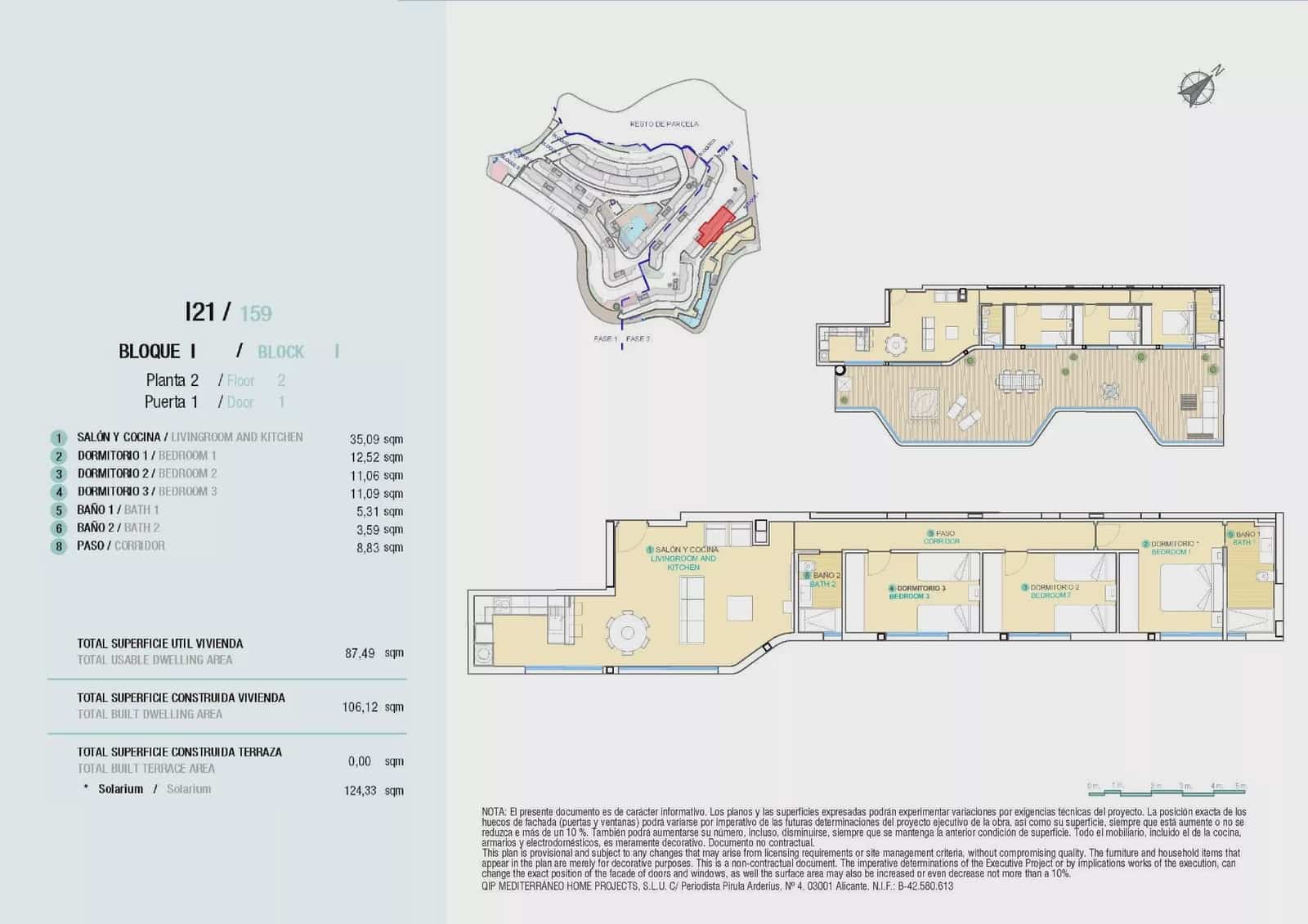 3 bedroom Apartment for sale in Aguilas with pool - € 579,000 (Ref: 7916002)