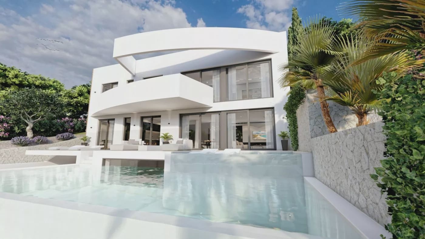 4 bedroom Villa for sale in Altea with pool garage - € 2,090,000 (Ref: 7916045)