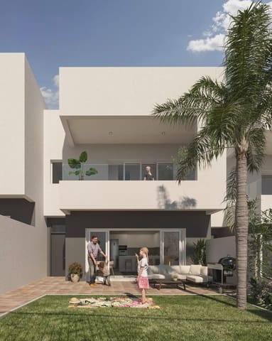 3 soverom Kjedet enebolig til salgs i Monforte del Cid med svømmebasseng garasje - € 365 000 (Ref: 7916047)