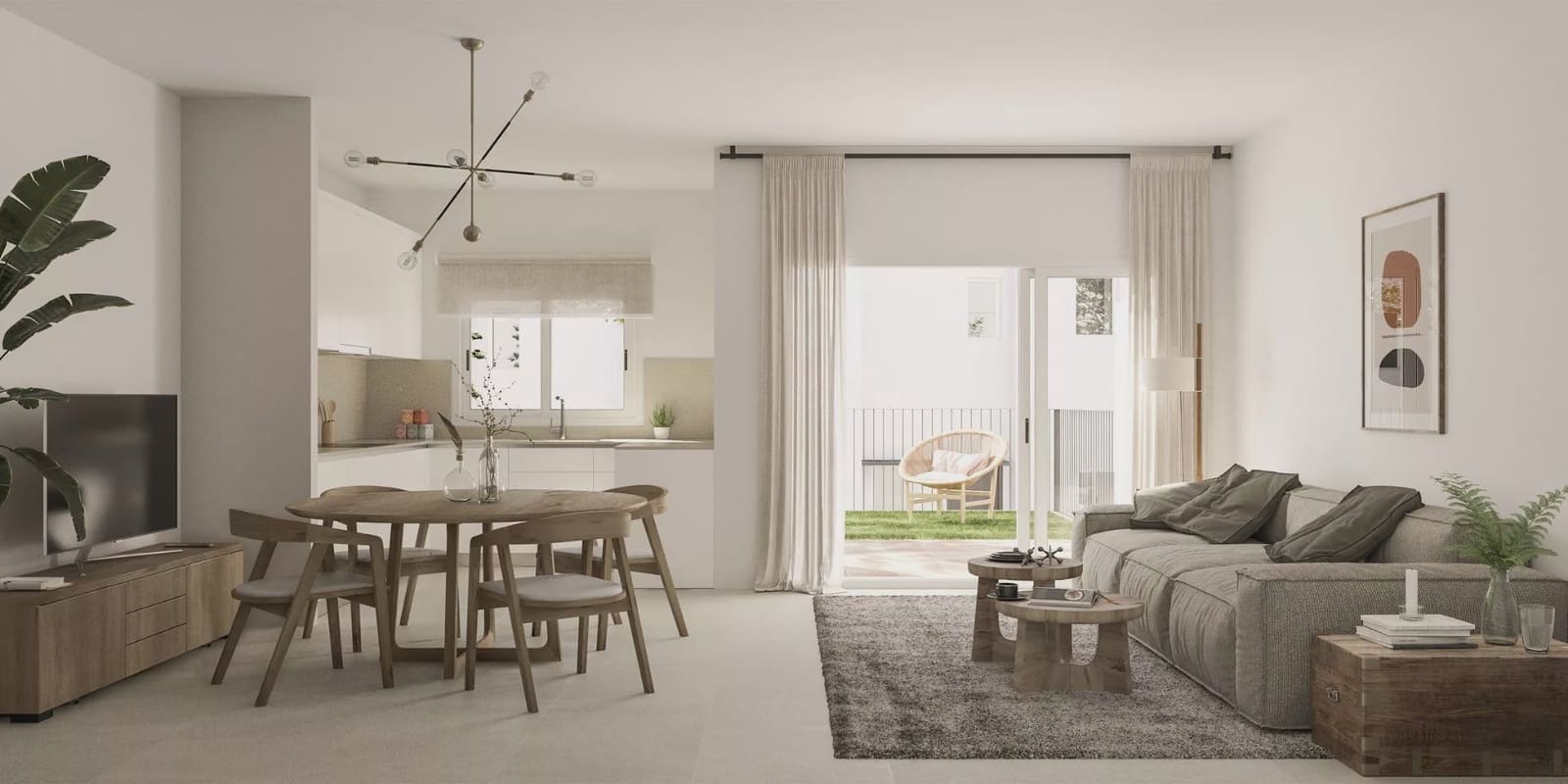 3 soverom Kjedet enebolig til salgs i Monforte del Cid med svømmebasseng garasje - € 365 000 (Ref: 7916047)
