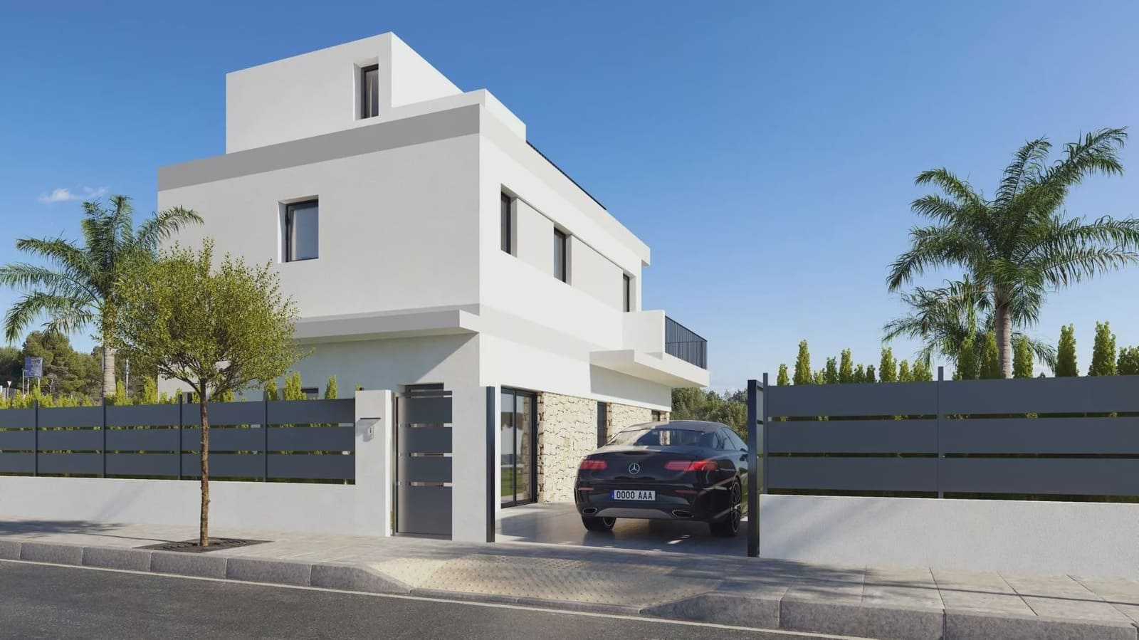 4 makuuhuone Huvila myytävänä paikassa San Miguel de Salinas mukana uima-altaan 
autotalli - 1 000 000 € (Ref: 7916065)
