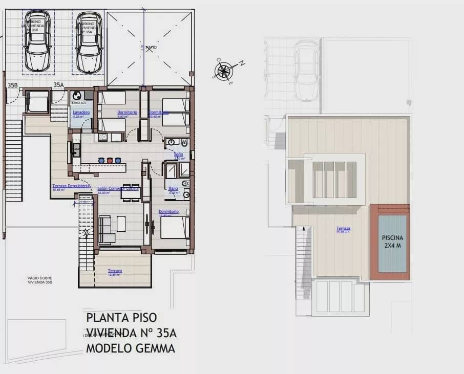 3 bedroom Bungalow for sale in San Miguel de Salinas with pool garage - € 415,000 (Ref: 7916165)
