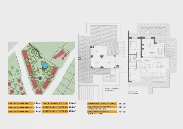 Pareado de 2 habitaciones en Fuente Alamo de Murcia en venta con garaje - 242.000 € (Ref: 7916227)