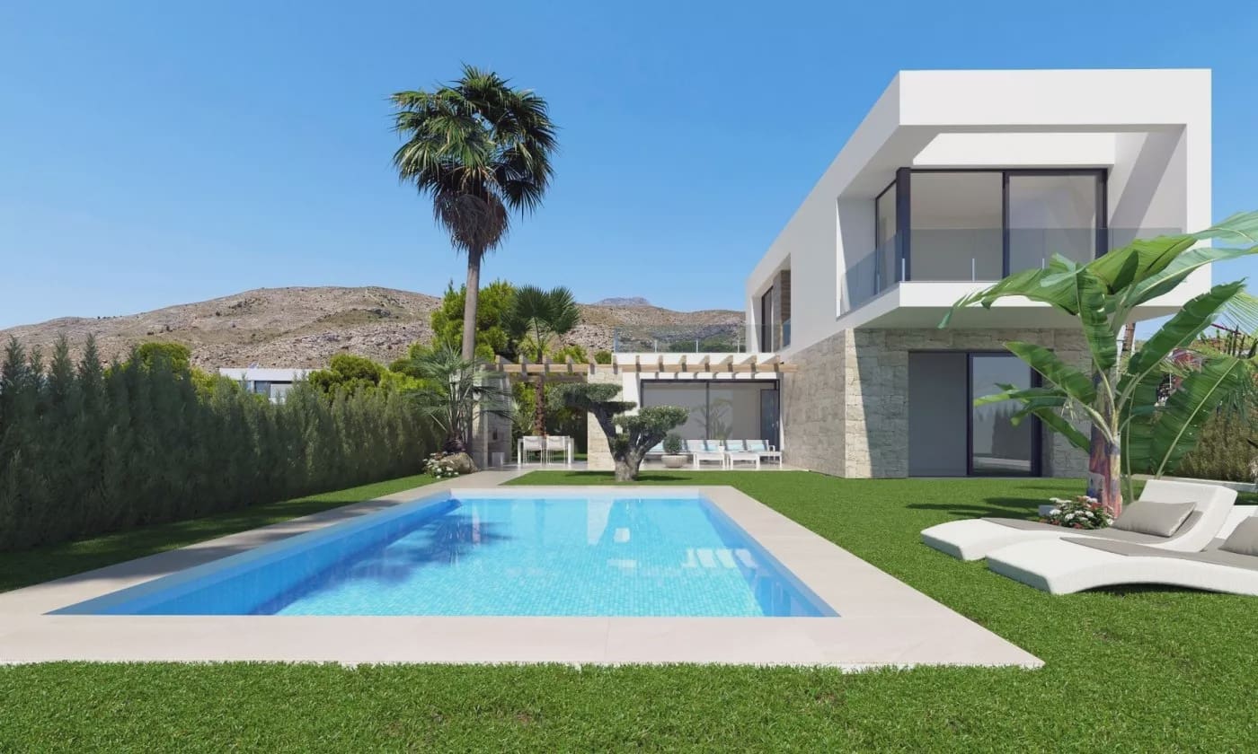 3 soverom Villa til salgs i Finestrat med svømmebasseng garasje - € 1 195 000 (Ref: 7916300)