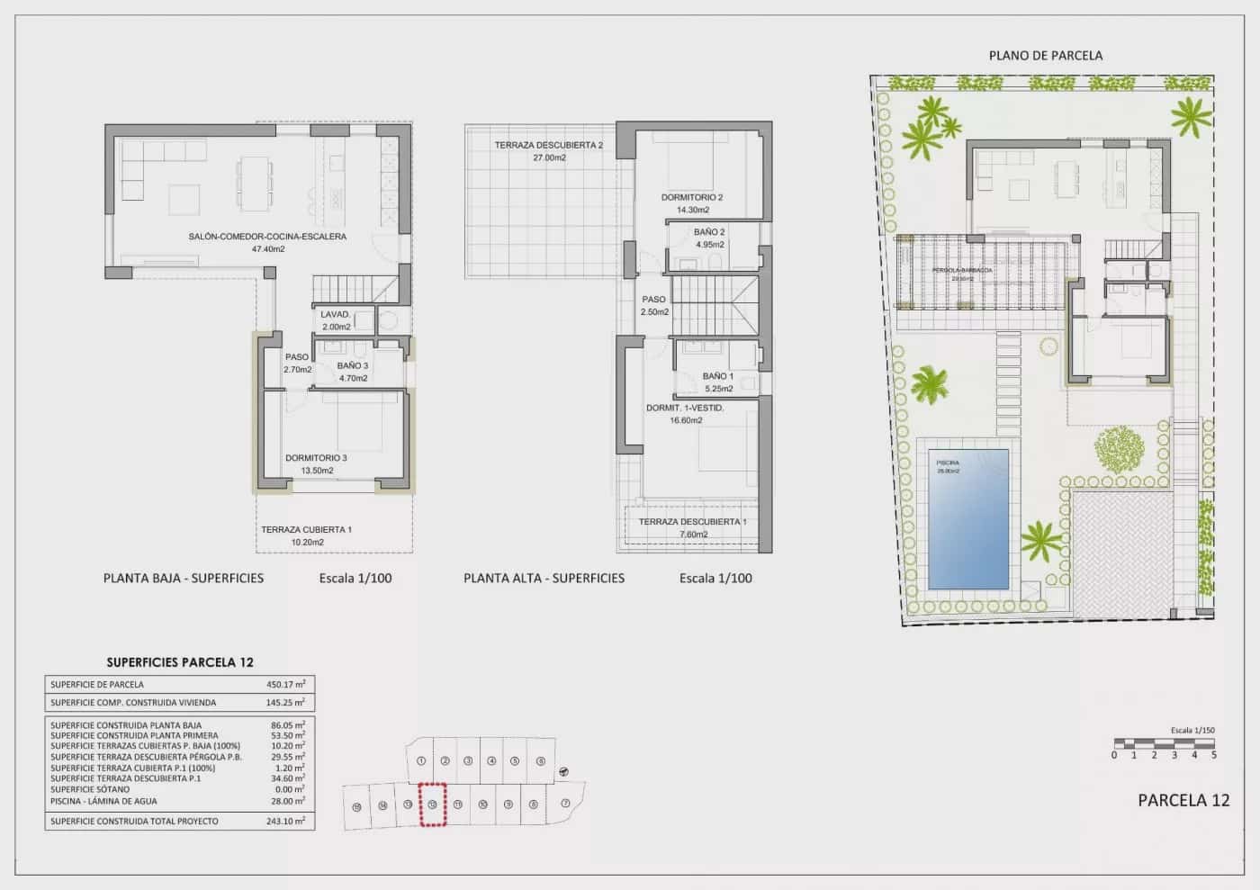 3 soverom Villa til salgs i Finestrat med svømmebasseng garasje - € 1 195 000 (Ref: 7916300)