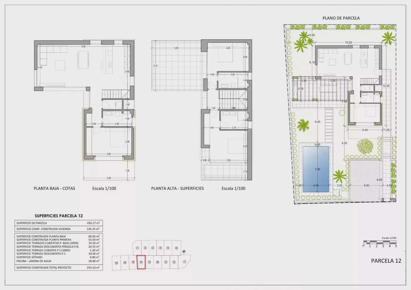 3 soverom Villa til salgs i Finestrat med svømmebasseng garasje - € 1 195 000 (Ref: 7916300)
