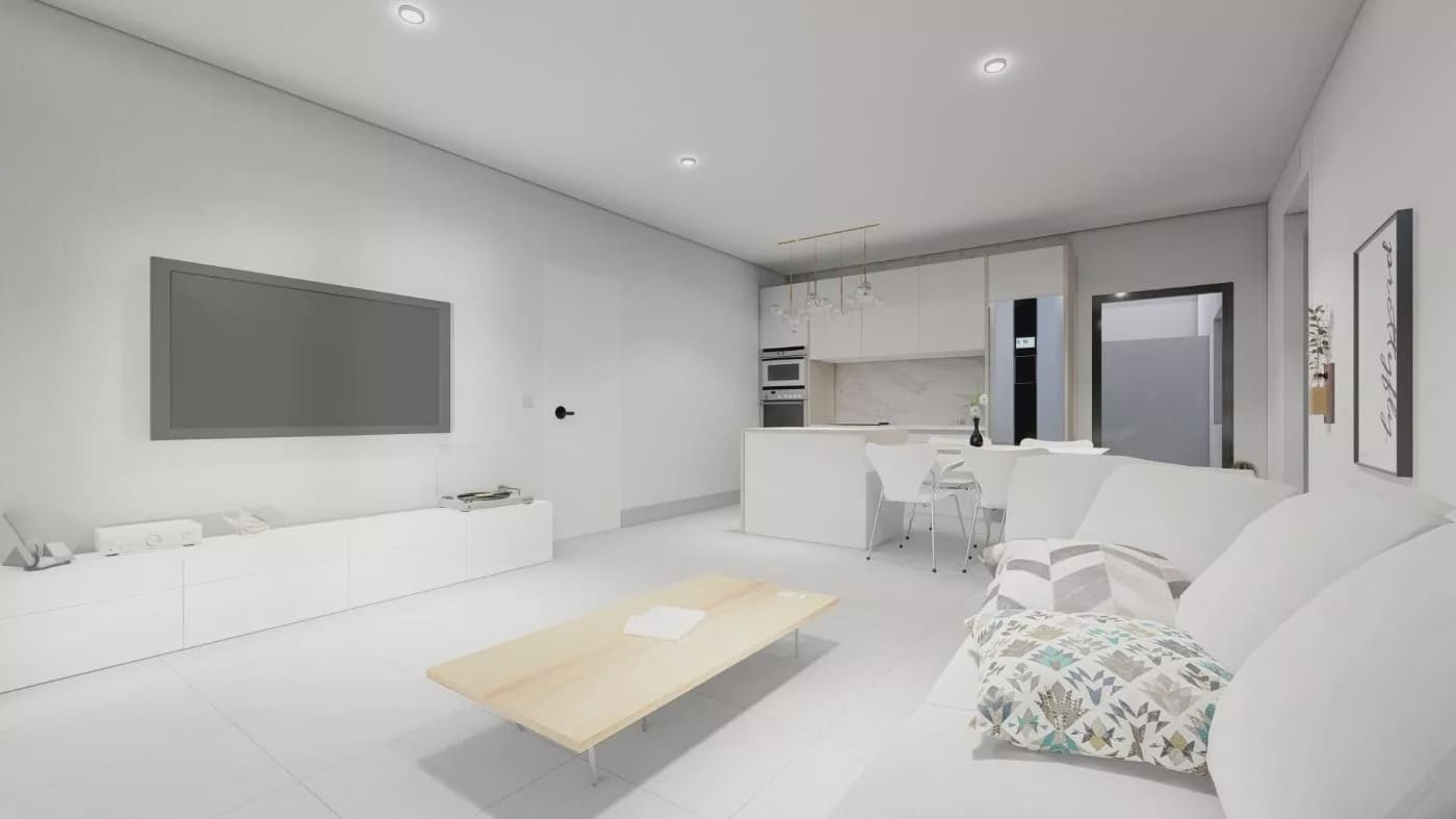 2 soverom Kjedet enebolig til salgs i Roldan med svømmebasseng garasje - € 311 900 (Ref: 7916316)