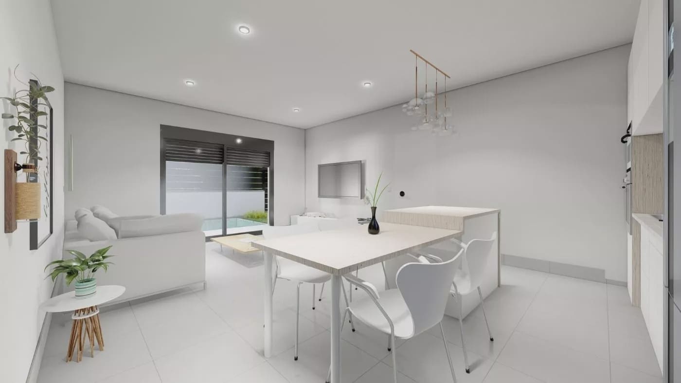 2 soverom Kjedet enebolig til salgs i Roldan med svømmebasseng garasje - € 311 900 (Ref: 7916316)