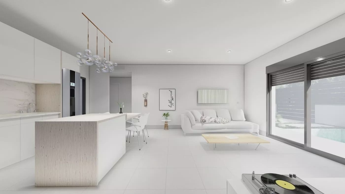 2 soverom Kjedet enebolig til salgs i Roldan med svømmebasseng garasje - € 311 900 (Ref: 7916316)