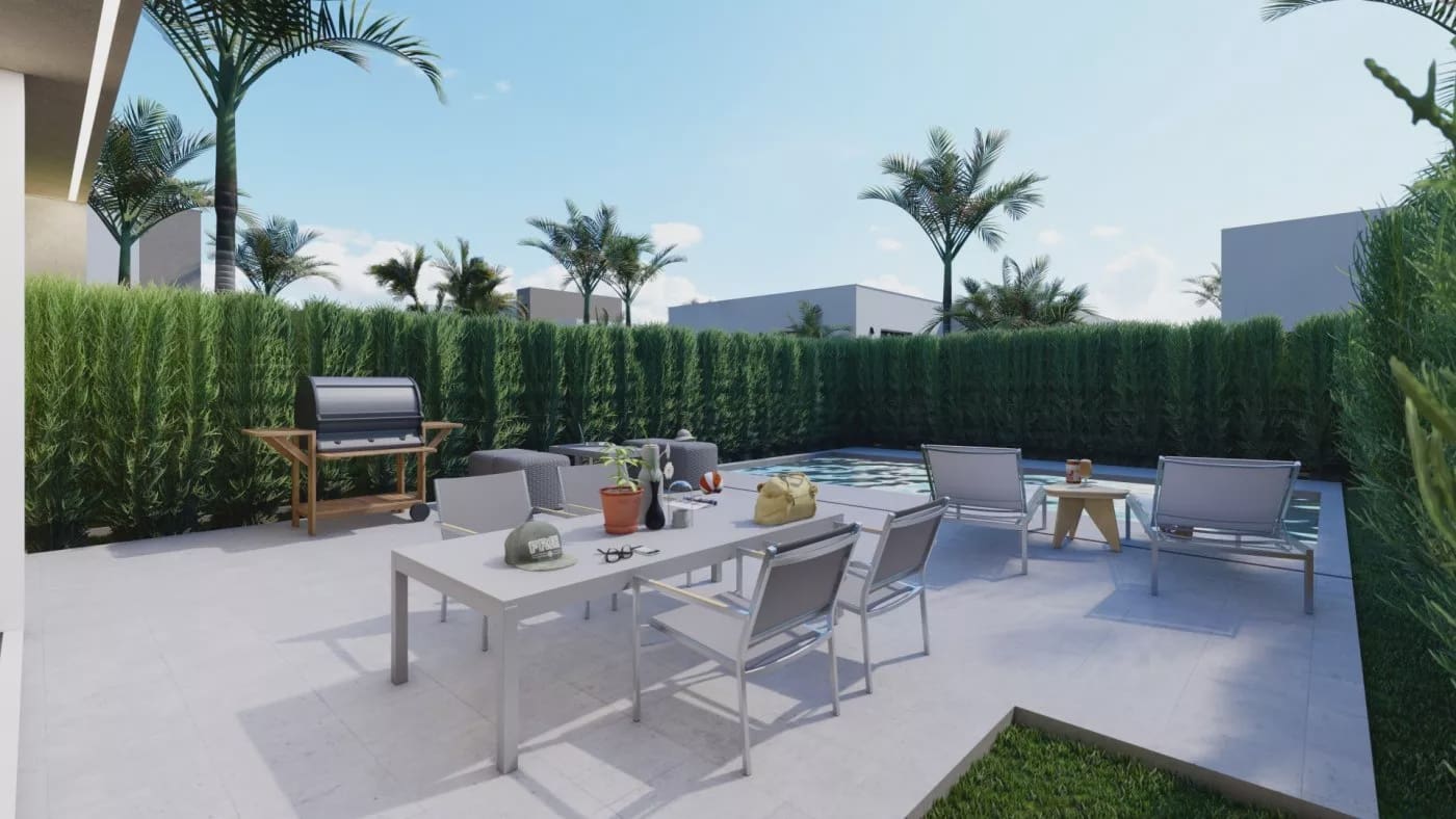 3 Zimmer Villa zu verkaufen in Estrella de Mar mit Pool Garage - 384.000 € (Ref: 7916317)
