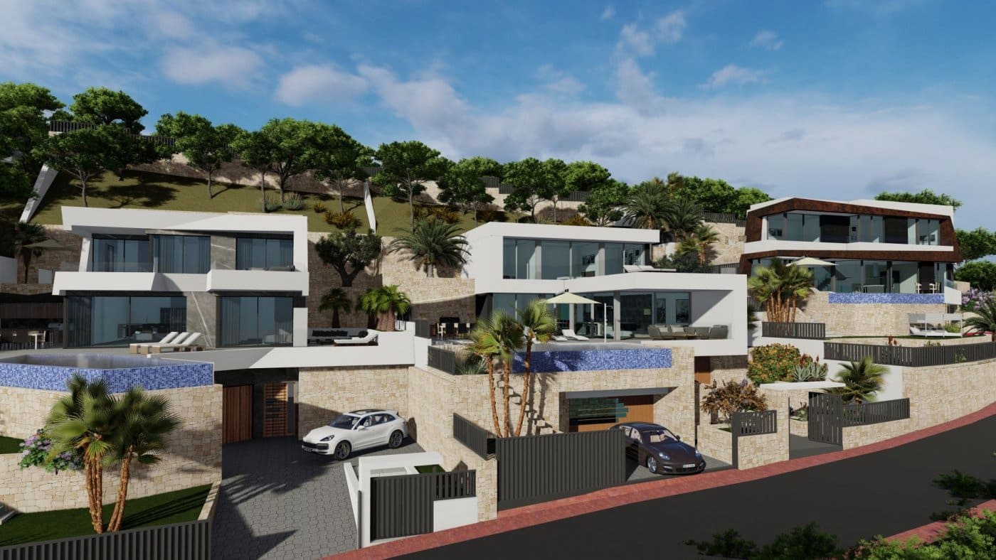 4 soveværelse Villa til salg i Calpe / Calp med swimmingpool garage - € 1.690.000 (Ref: 7916318)