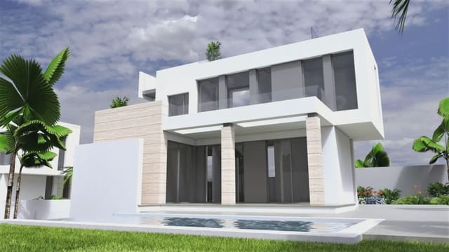3 sypialnia Willa na sprzedaż w Miramar - Torre del Moro, Torrevieja z basenem garażem - 780 000 € (Ref: 7916347)