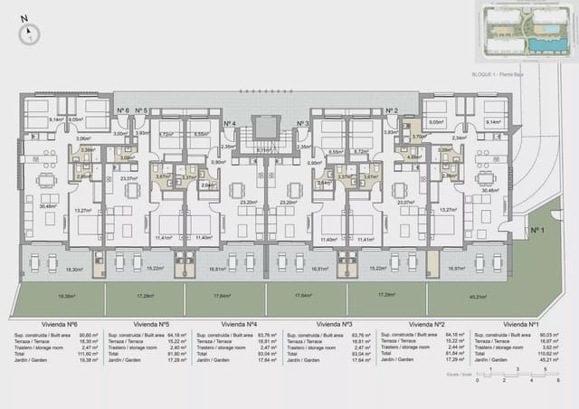 2 soveværelse Lejlighed til salg i Pilar de la Horadada ciudad, Pilar de la Horadada med swimmingpool garage - € 269.000 (Ref: 7928661)