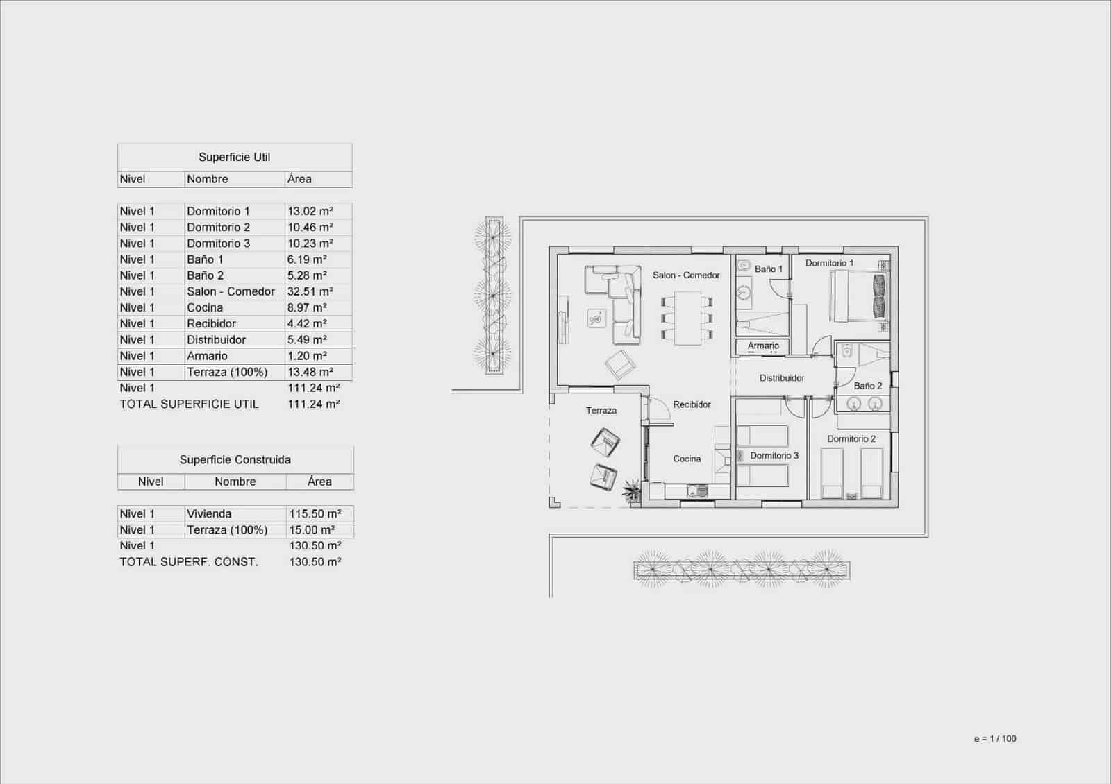 3 slaapkamer Villa te koop in La Romana met zwembad garage - € 394.000 (Ref: 7928673)