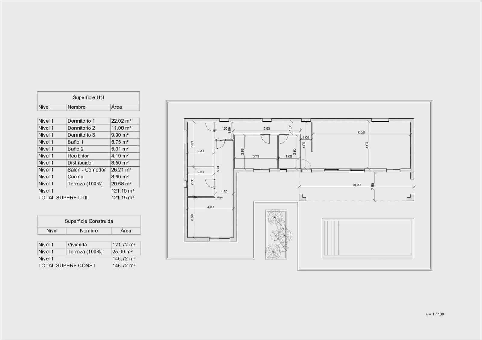 3 soveværelse Villa til salg i La Romana med swimmingpool garage - € 416.000 (Ref: 7928675)