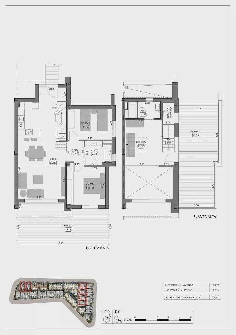 3 soverom Kjedet enebolig til salgs i Algorfa med svømmebasseng garasje - € 495 000 (Ref: 8096595)