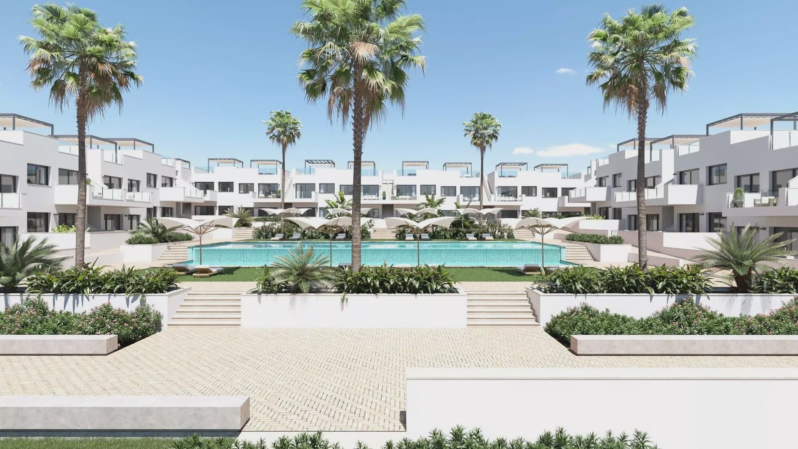 2 bedroom Bungalow for sale in Torrevieja with pool - € 329,900 (Ref: 8096618)