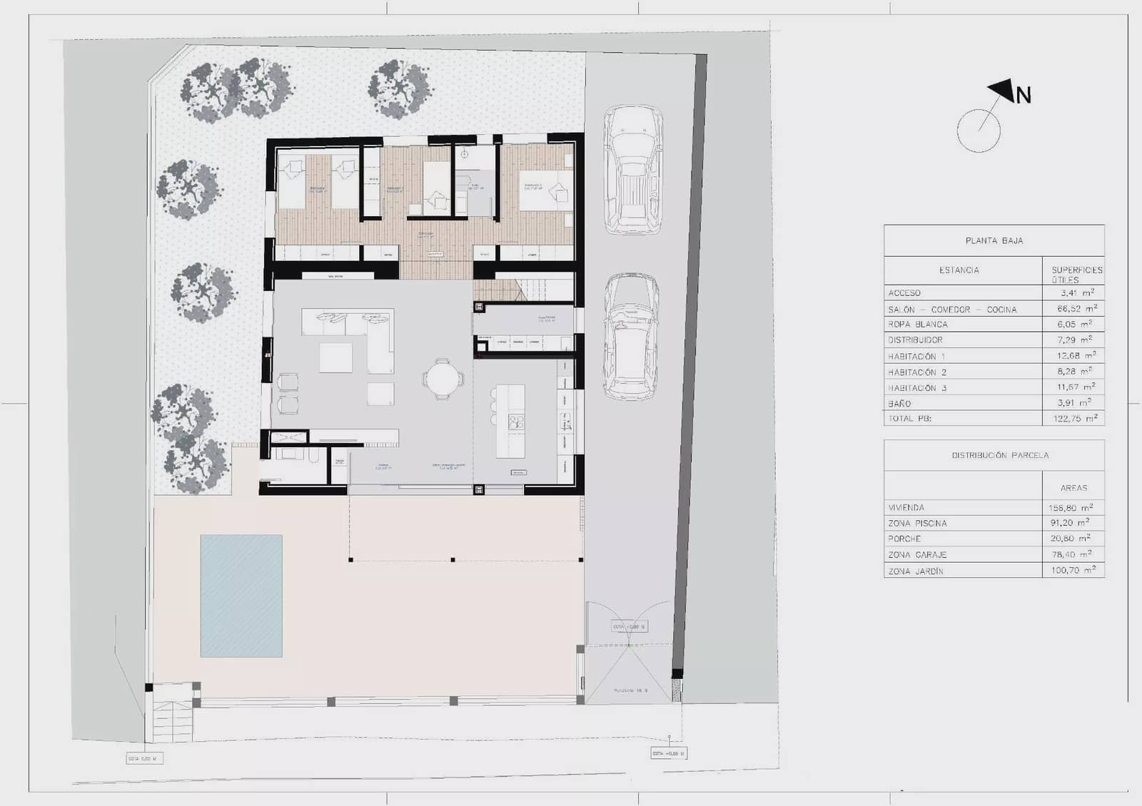 3 sypialnia Willa na sprzedaż w Monforte del Cid z basenem - 529 900 € (Ref: 8096657)