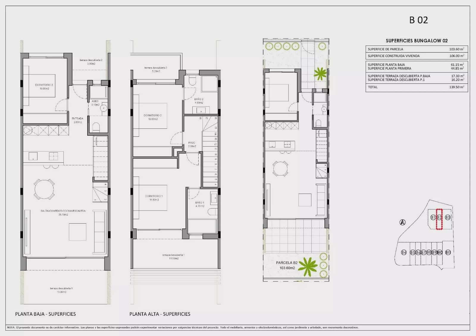 3 soveværelse Byhus til salg i Finestrat med swimmingpool garage - € 525.000 (Ref: 8096670)