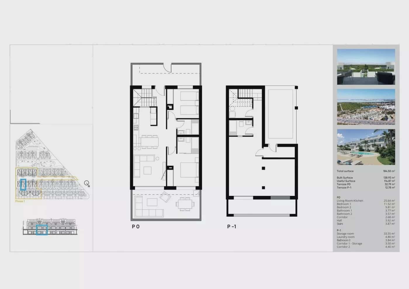 2 soverom Bungalow til salgs i Torrevieja med svømmebasseng garasje - € 330 000 (Ref: 8096680)