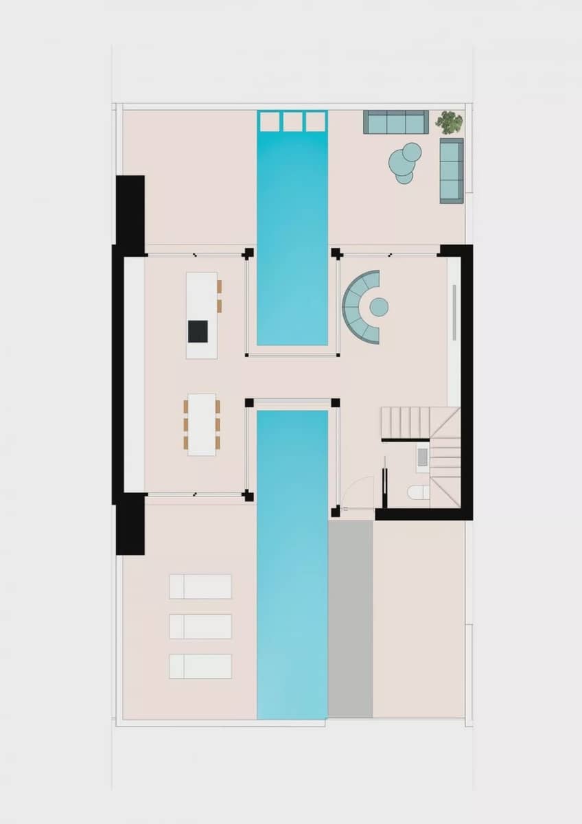 3 soverom Hus til salgs i Formentera del Segura med svømmebasseng garasje - € 399 000 (Ref: 8096694)