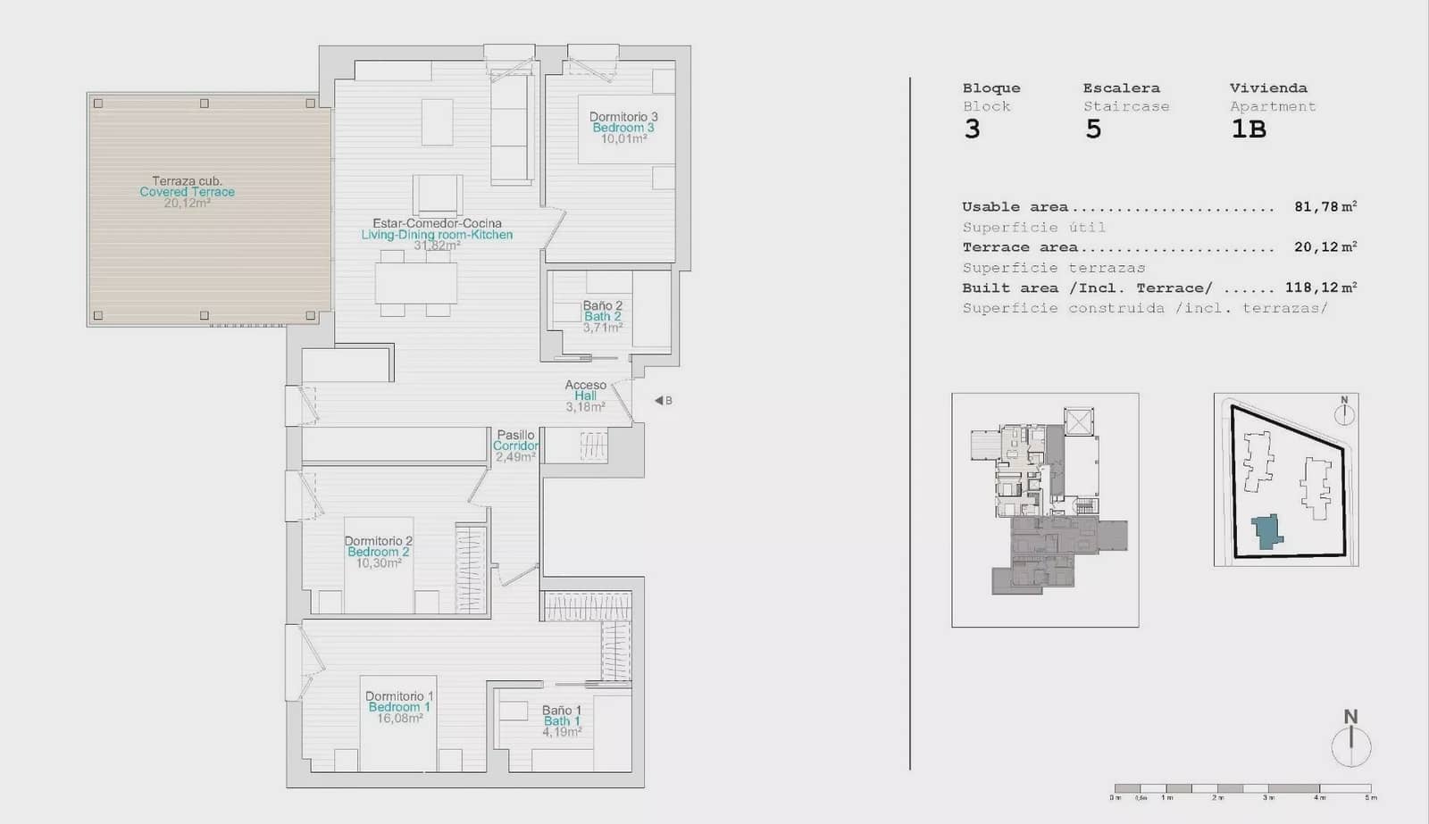 3 bedroom Apartment for sale in El Vergel / Verger with pool garage - € 470,000 (Ref: 8096717)